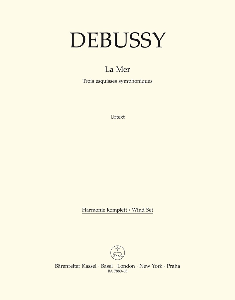 La Mer (Wind parts, Urtext edition)