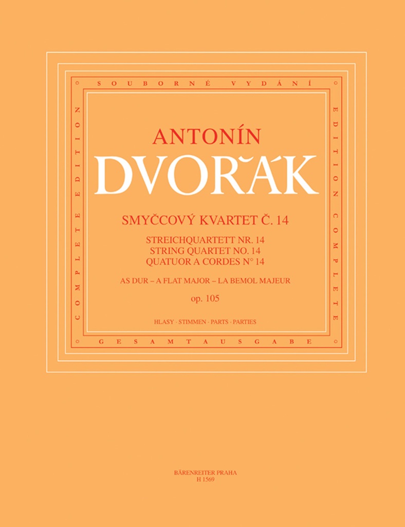 String Quartet No.14 A-flat major, Op.105 (Set of parts)