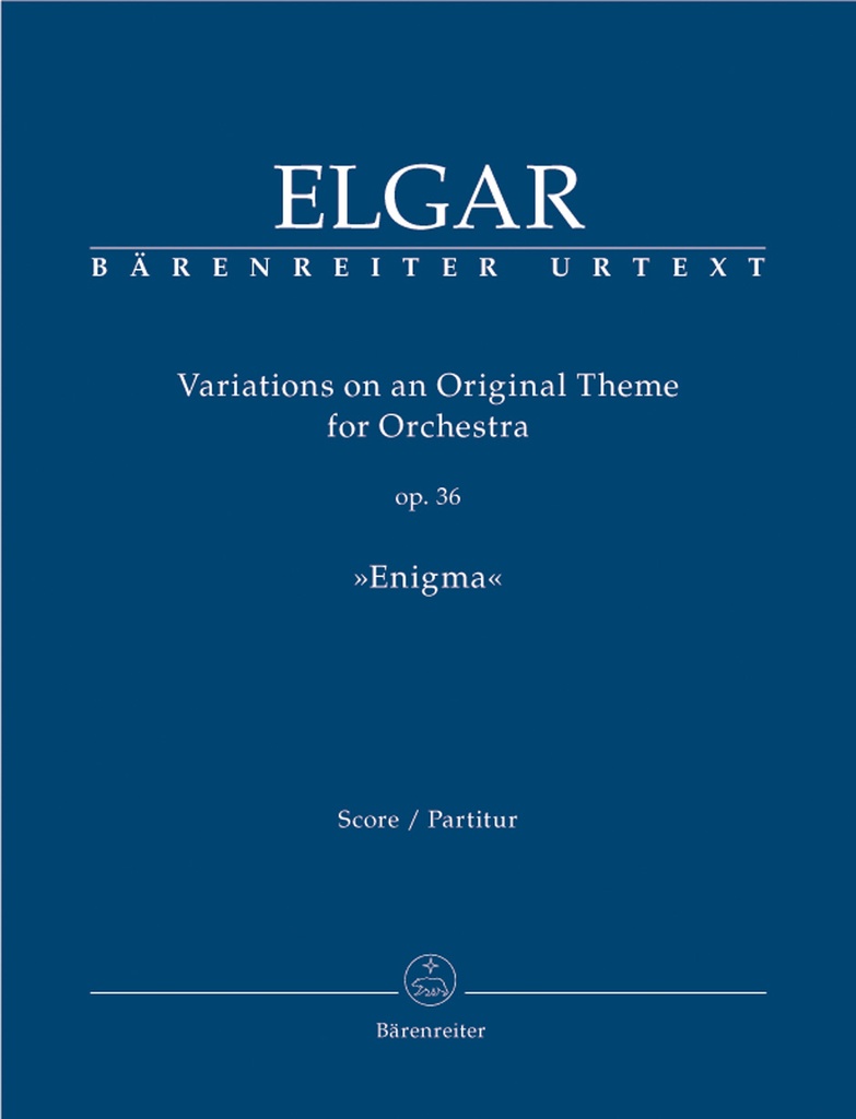 Variations on an Original Theme for Orchestra, Op.36 'Enigma' (Full score, Urtext edition)