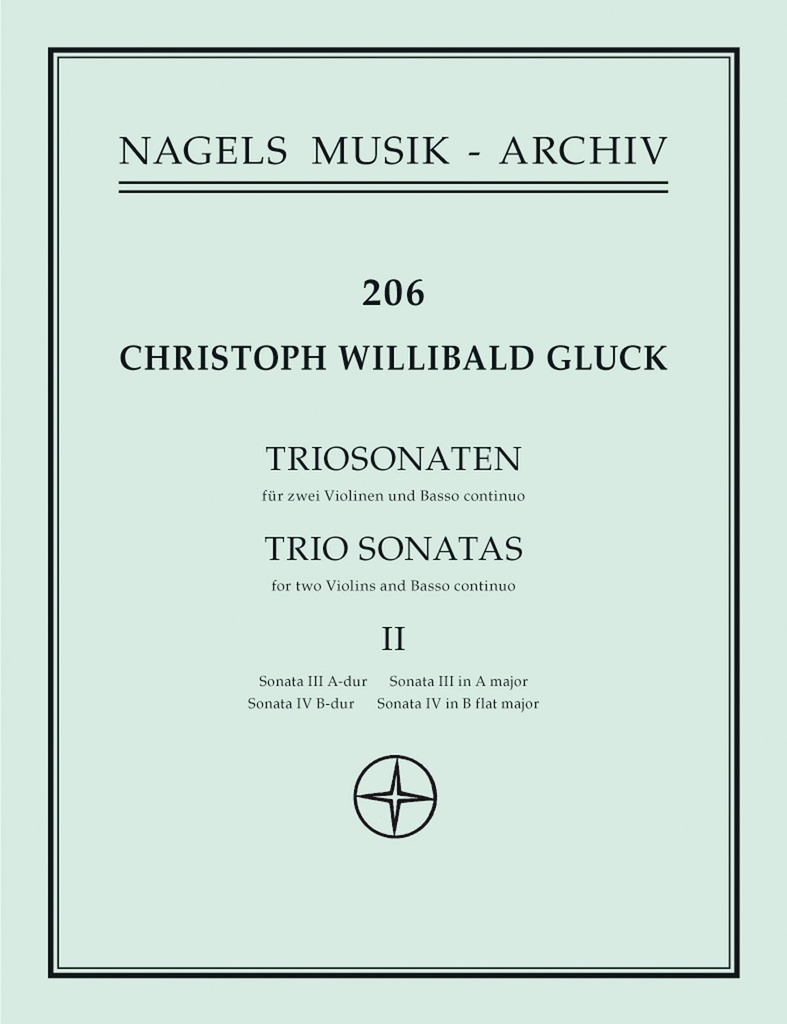 2 Triosonaten für 2 Violinen und Basso continuo (Set of parts)