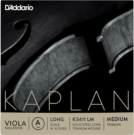 La-snaar Kaplan Solutions Altviool (Medium tension, long scale)