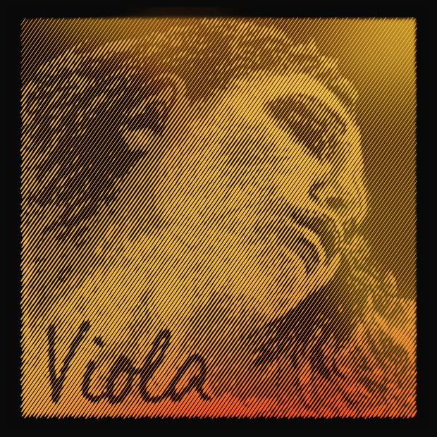 Re-snaar Evah Pirazzi Gold voor Altviool (Medium tension, synthetic / silver, envelop)