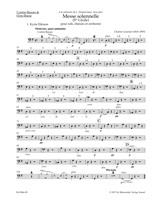 Messe solennelle (Ste Cecile) for Soloists, Choir and Orchestra (Double bass)