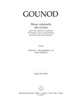 Messe solennelle (Ste Cecile) for Soloists, Choir and Orchestra (Organ)
