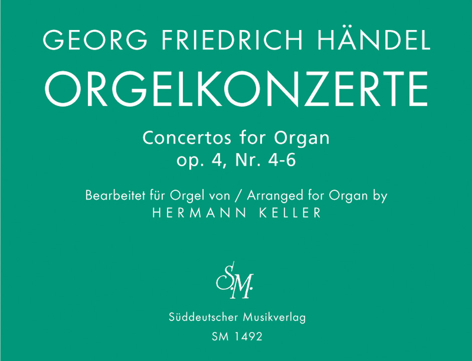 Orgelkonzerte für Orgel allein mit Pedal - Volume 2, Op.4 (4-6)