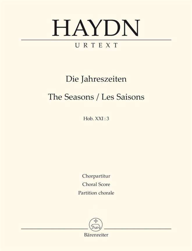 Die Jahreszeiten, Hob. XXI:3 (1799-1801) (Choral score)