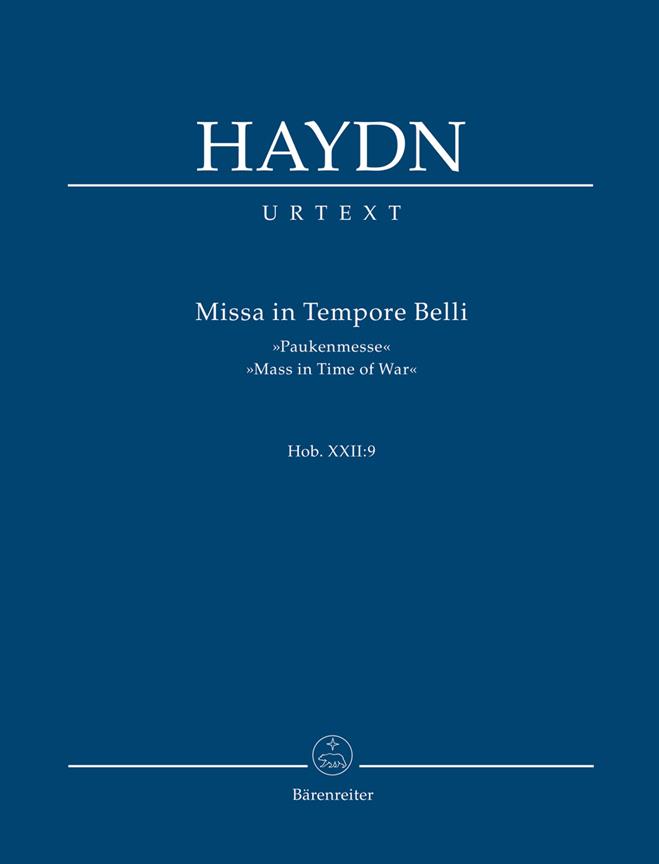 Missa in tempore belli Hob.XXII:9 'Mass in Time of War' (Study score, Urtext edition)