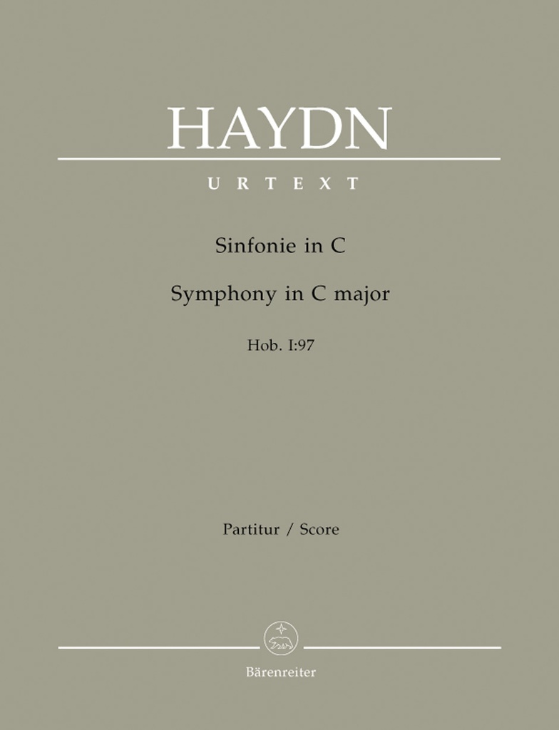 Symphony C major Hob. I:97 (Full score, Urtext edition)