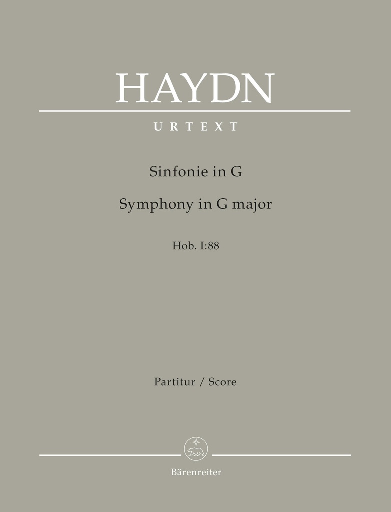 Symphony G major Hob. I:88 (Full score, Urtext edition)