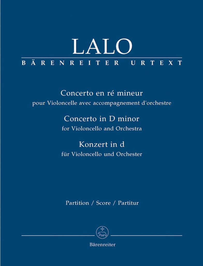Concerto for Violoncello and Orchestra D minor (Full score, Urtext edition)