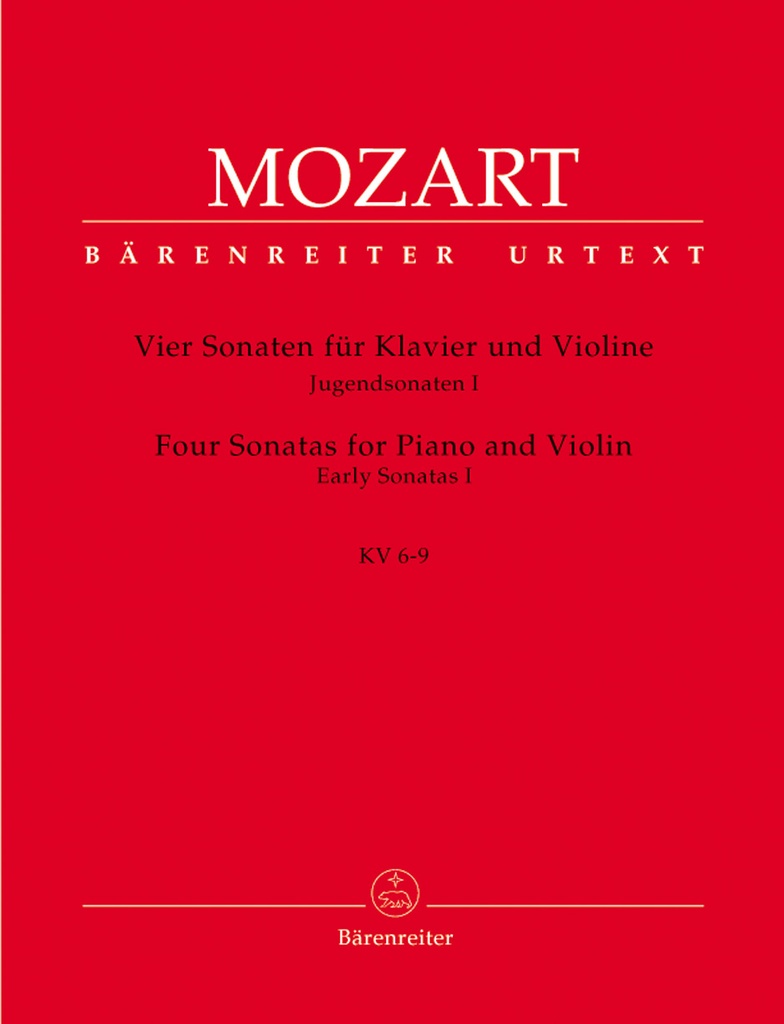 4 Sonatas for Violin and Piano (Sonatas for Violin) (Score & parts)