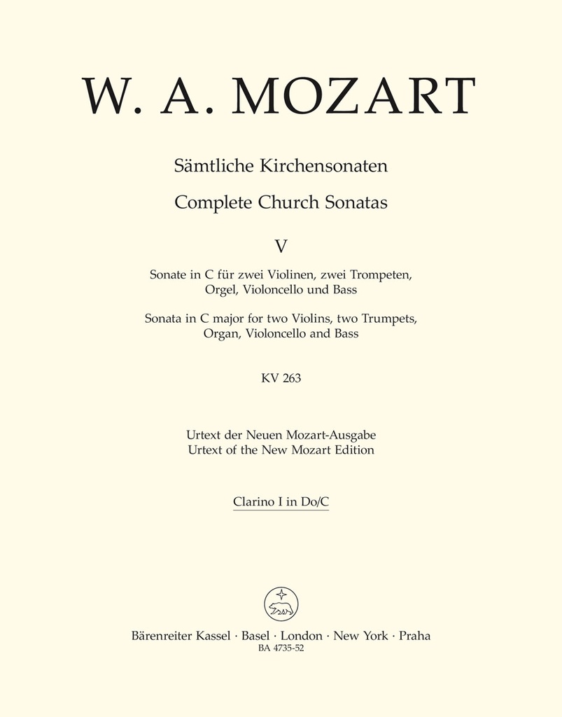 Complete Church Sonatas - Vol.5 (Tenor Instrument)