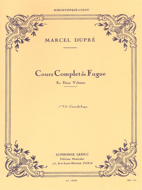 Cours complèt de fugue - Vol.1