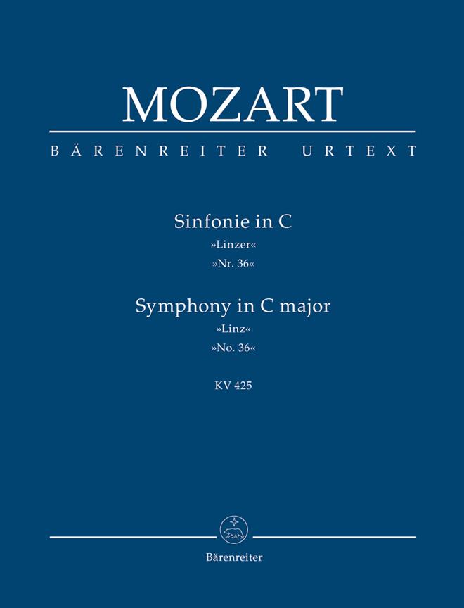 Symphony No.36 C major, KV.425 'Linz Symphony' (Study score, Urtext edition)