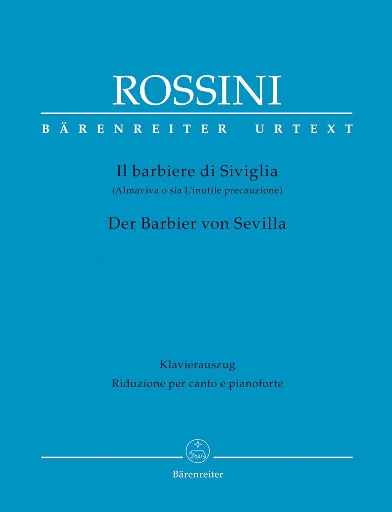 Il Barbieri di Siviglia (Vocal score, italian/german)