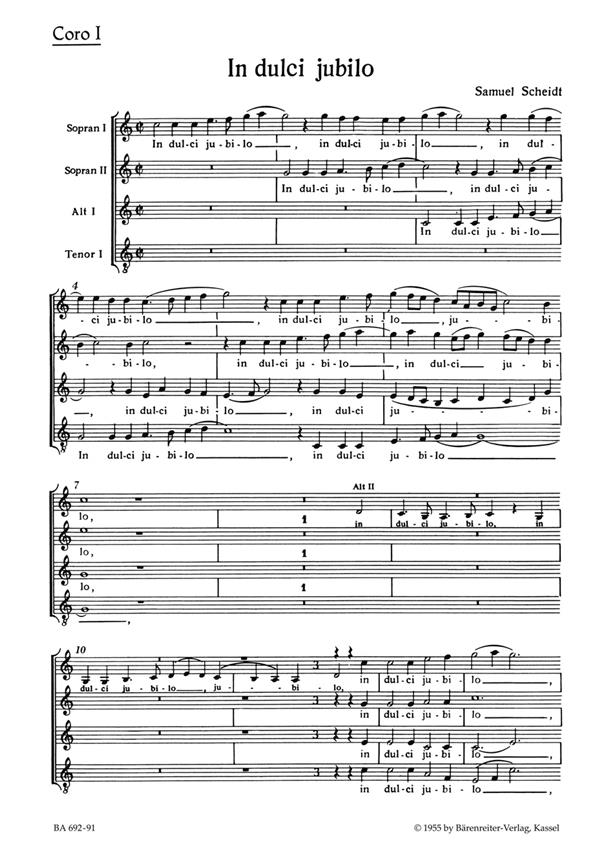 In dulci jubilo (Choir 1)