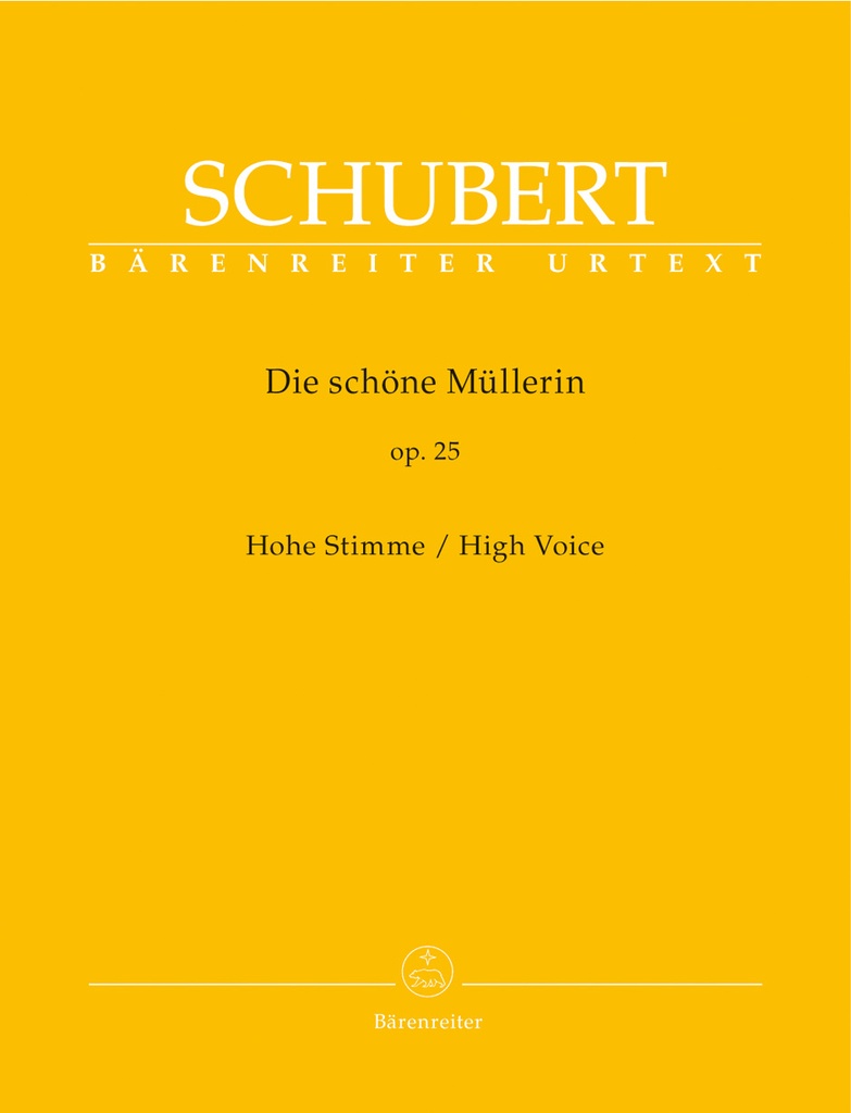 Die schöne Müllerin, Op.25 D 795 (High Voice)