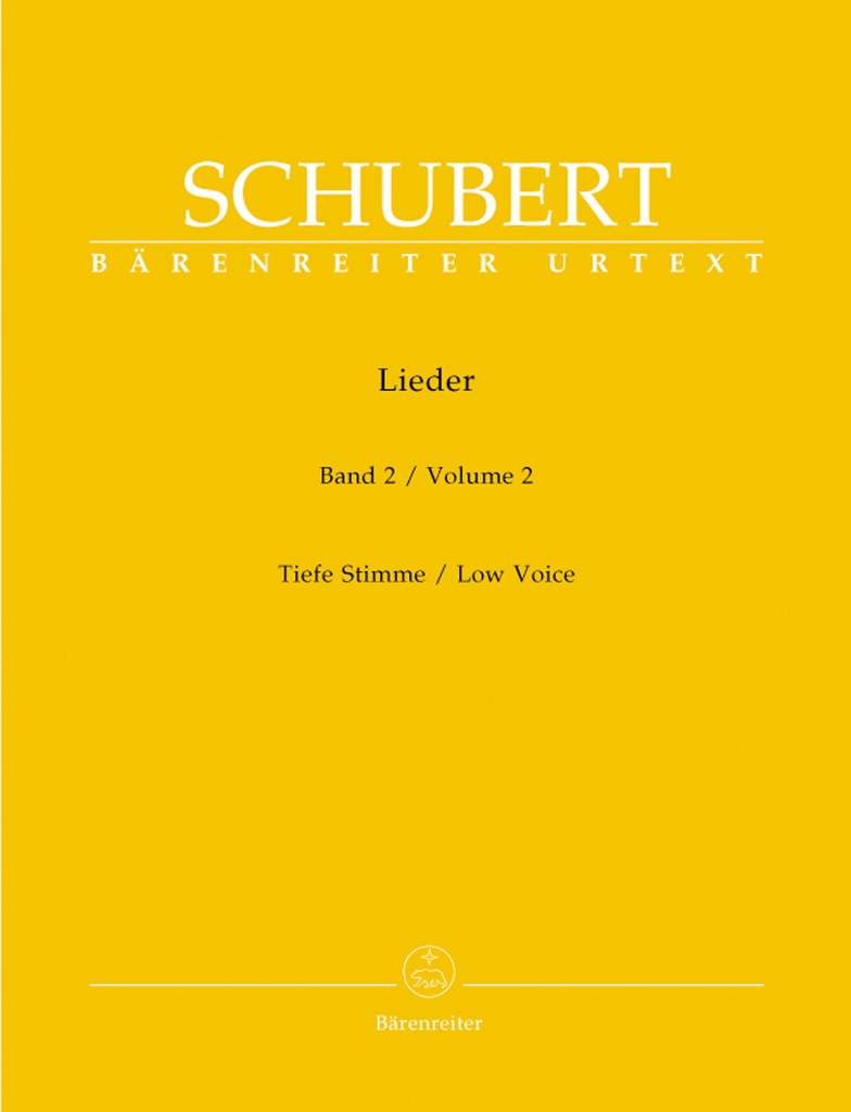 Lieder - Vol.2 (Low voice)