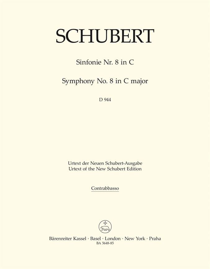 Symphony No.8 C major, D.944 'The Great' (Double bass)