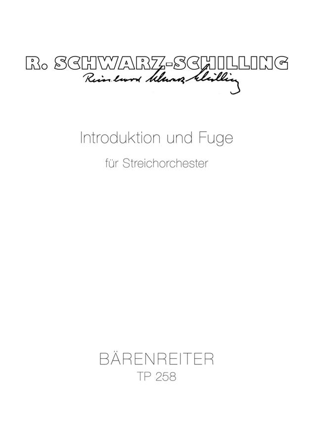 Introduktion und Fuge für Streichorchester (1948) (Study score)