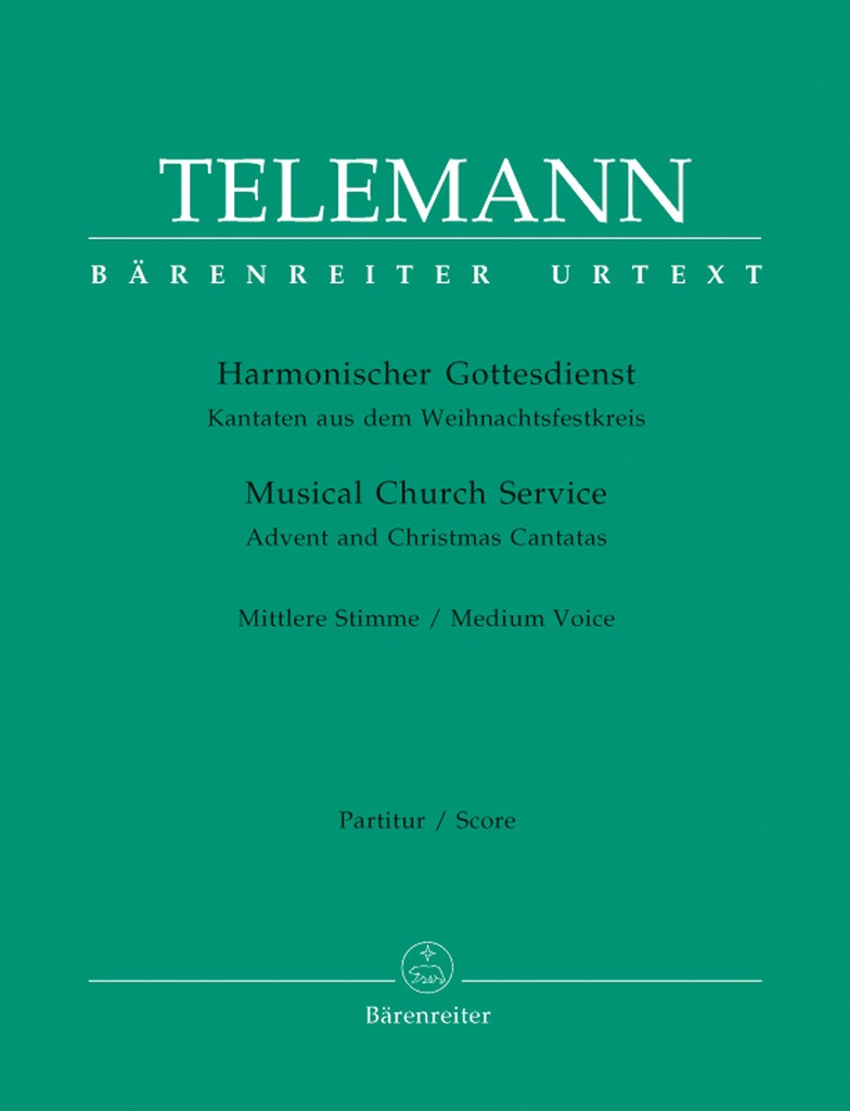 Harmonischer Gottesdienst (Medium voice -Score & parts, Urtext edition, Anthology)
