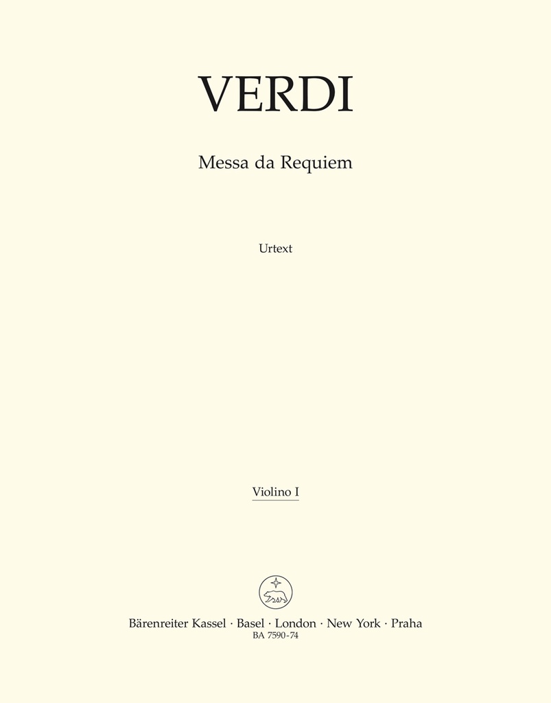 Messa da Requiem (Violin 1)