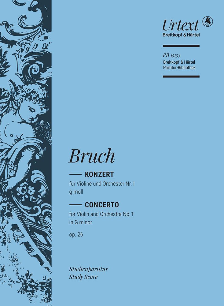 Violin Concerto No.1 in G minor, Op.26  (Study score)