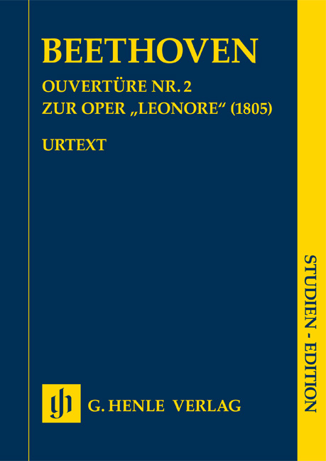 Overture No.2 for the opera 'Leonore' (1805) (Study score)