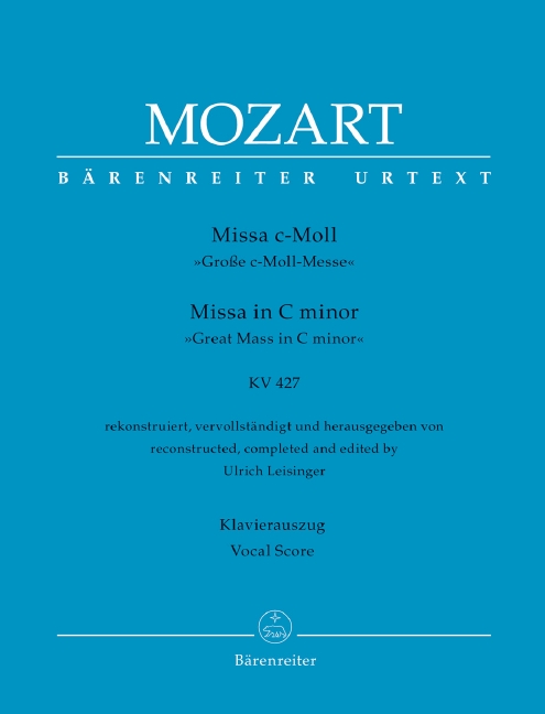 Missa in C minor, KV.427 (Reconstructed & Completed version - Vocal score)
