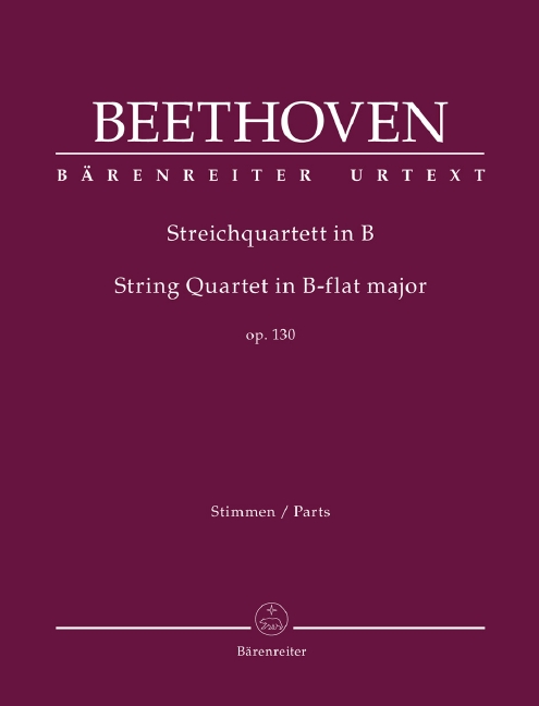 String Quartet in B-flat major, Op.130 (Set of parts)