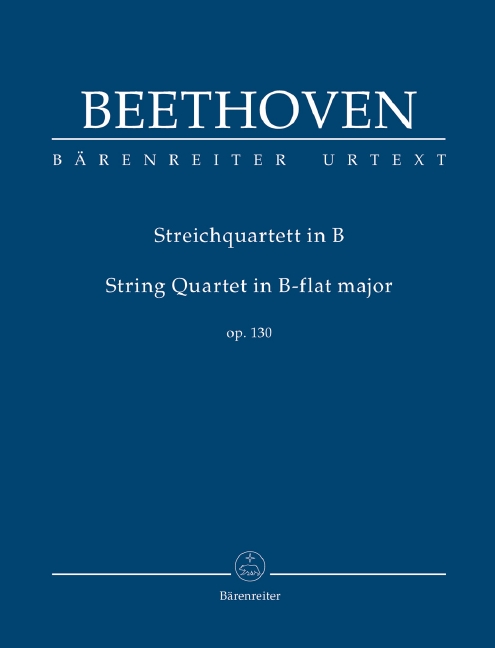 String Quartet in B-flat major, Op.130 (Study score)