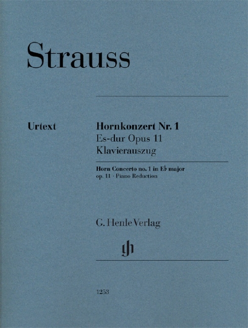 Horn Concerto No.1 E flat major, Op.11 (Piano reduction)