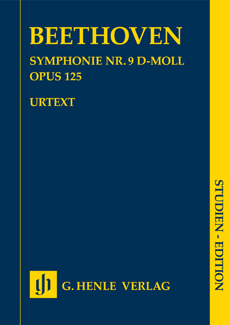 Symphony No.9 d minor, Op.125 (Study score)