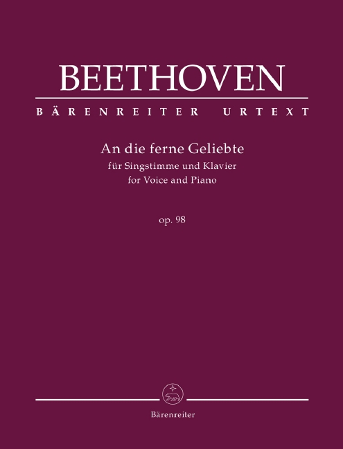 An die ferne Geliebte for Voice and Piano, Op.98