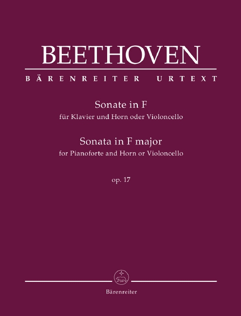 Sonata for Pianoforte and Horn or Violoncello in F major, Op. 17