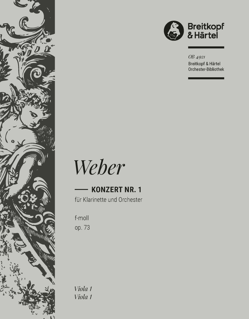 Clarinet Concerto No.1 in F minor, Op.73 (Viola)