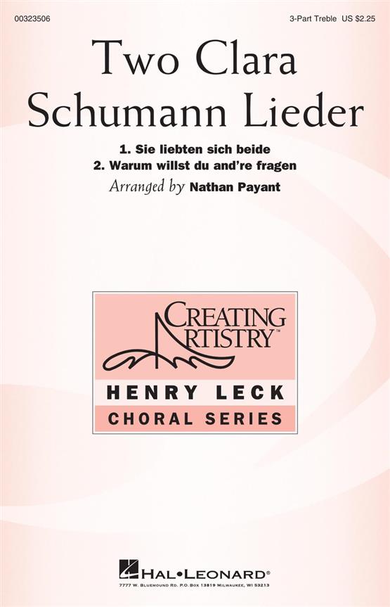 2 Clara Schumann Lieder