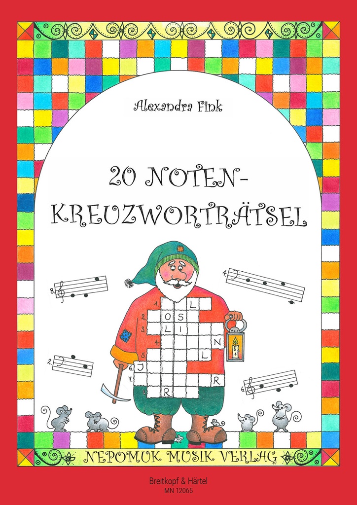 20 Noten-Kreuzworträtsel - Vol.1
