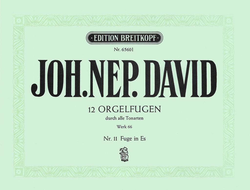 12 Orgelfugen durch alle Tonarten Wk 66 - Vol.11: Fugue in Eb major