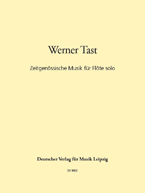 Contemporary Music for Flute solo