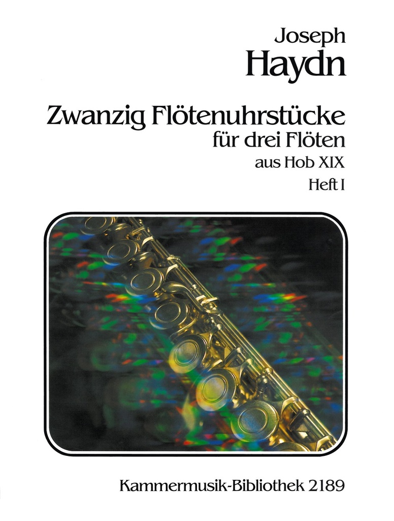 20 Pieces for Musical Clock from Hob XIX - Vol.1 Nos.1 - 10 (Hob XIX Nos.1, 4 - 6, 8, 9, 19 - 22)