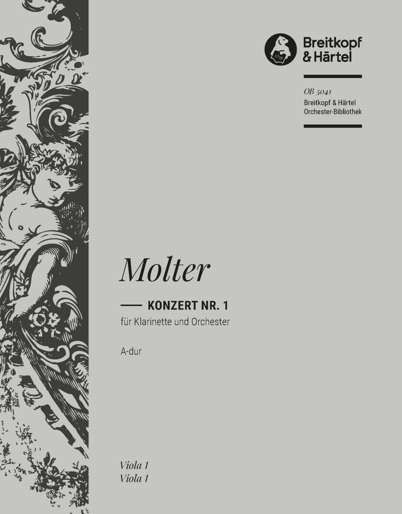 Clarinet Concerto No.1 in A major (Viola)