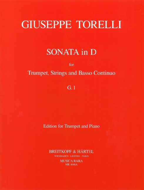 Sonata in D (G. 1) (Piano reduction)