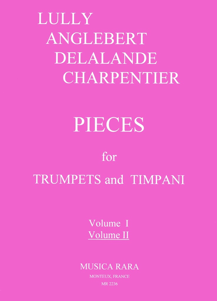 Pieces for 1 - 3 trumpets and kettledrums - Vol.2