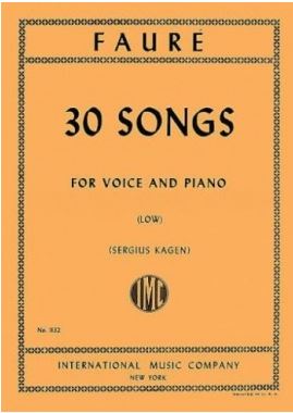30 Songs (Low voice)