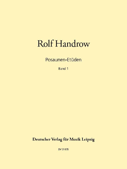 Posaunen-Etueden - Vol.1