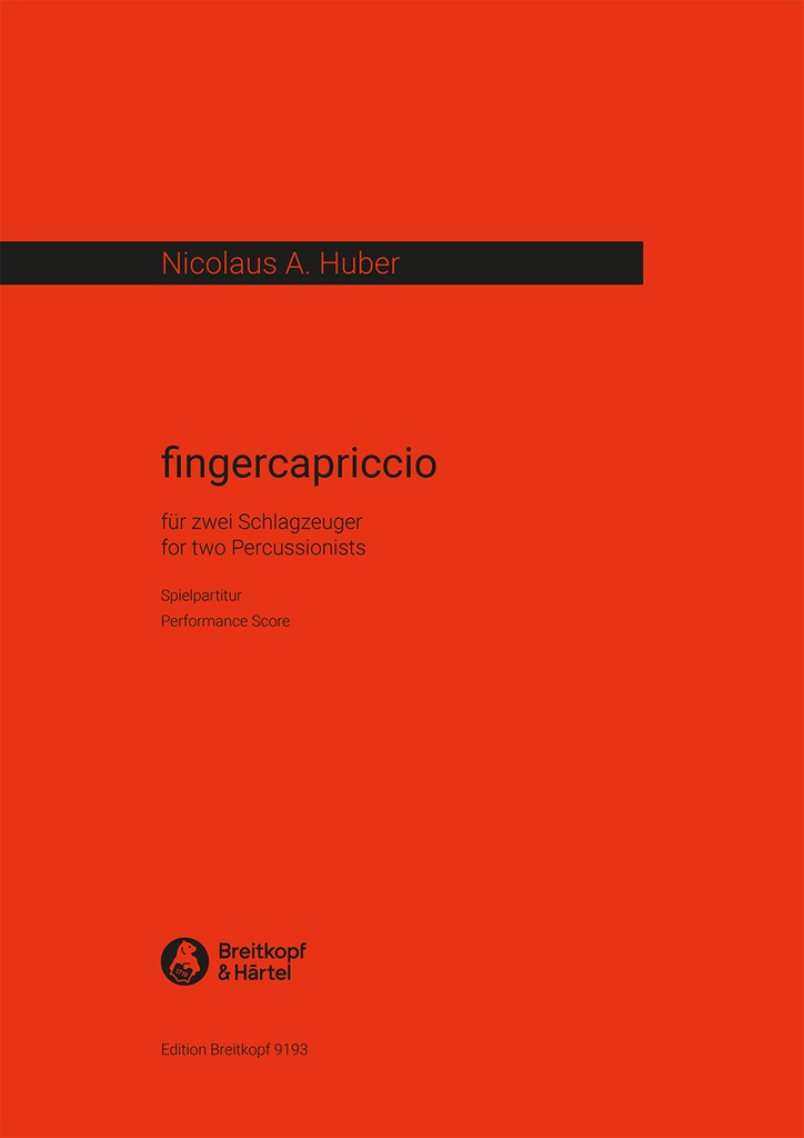 Fingercapriccio (Performance score)