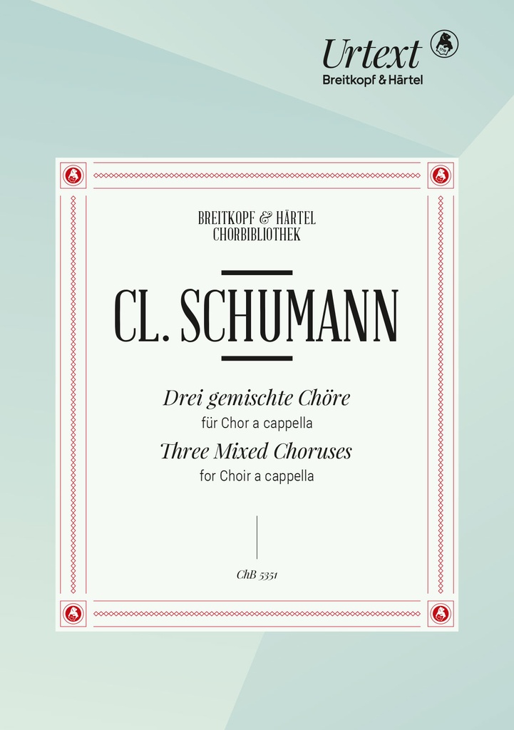 3 gemischte Choere (Choral score)