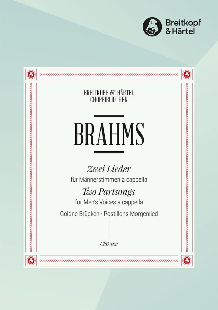 2 Partsongs (Choral score)