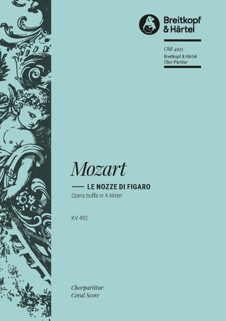 Le nozze di Figaro, KV.492 (Choral score)